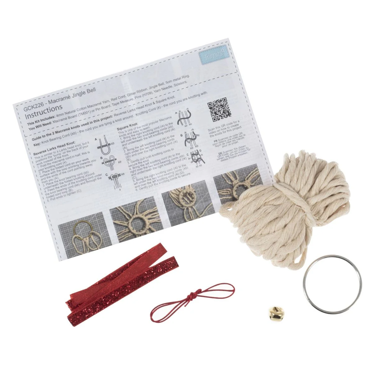 Macramé Kit Jingle Bell - Image 2