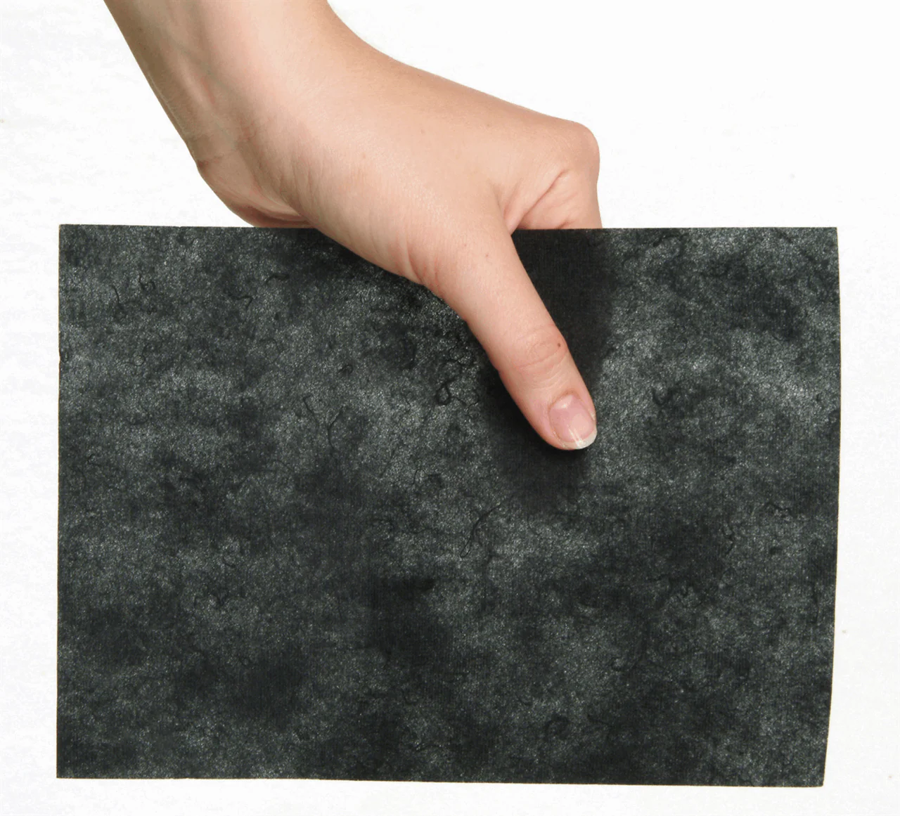Madeira Cotton Soft Tear Away Embroidery Backing Black 30cm x 10m - Image 3