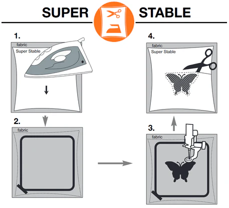 Madeira Super Stable Cut Away Embroidery Backing - Image 4