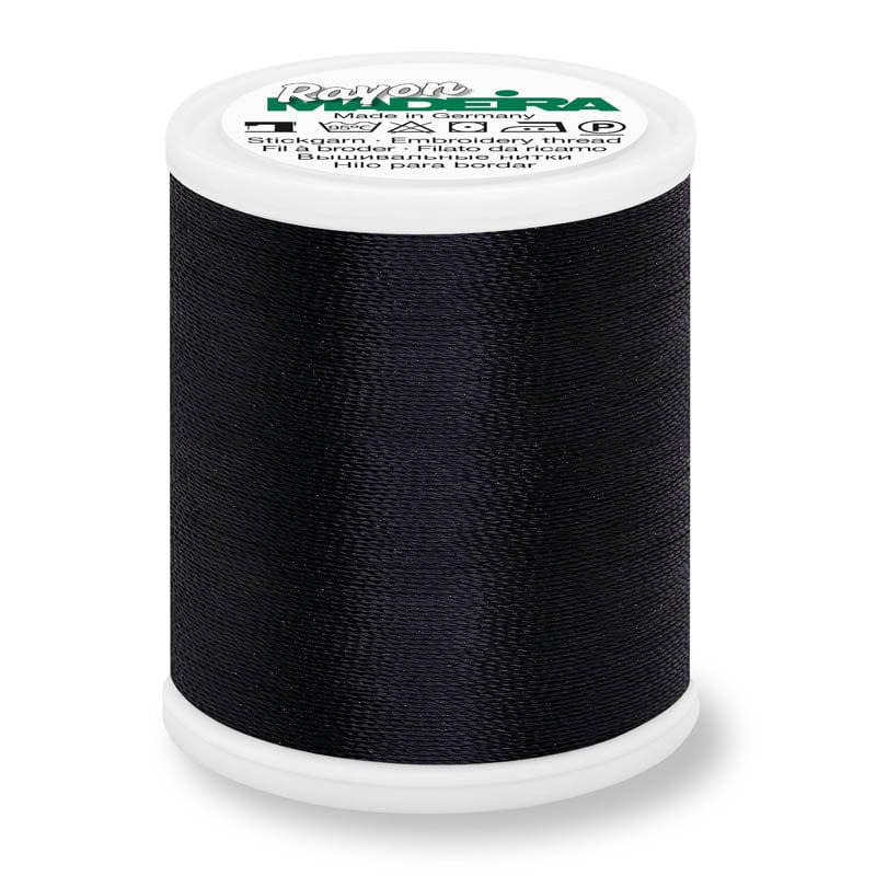 Madeira Thread Rayon No.40 Blacks