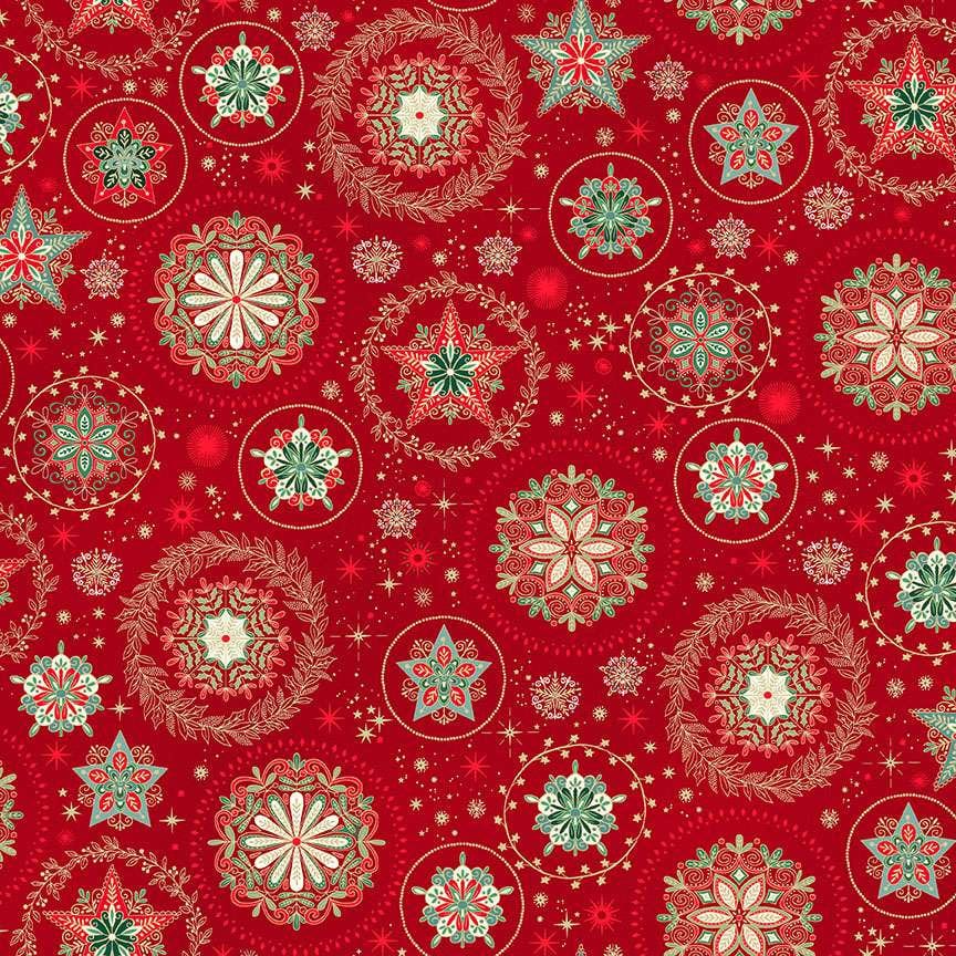 Makower Christmas Fabric Good Tidings - Image 3