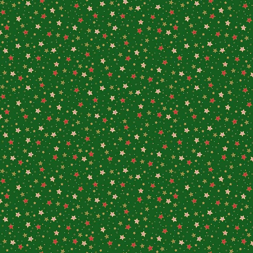 Makower Christmas Fabric Jolly Saint Nick - Image 12