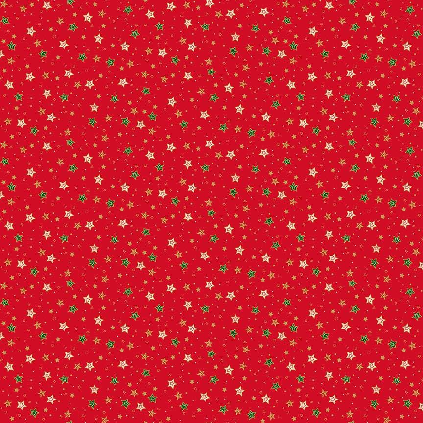 Makower Christmas Fabric Jolly Saint Nick - Image 14