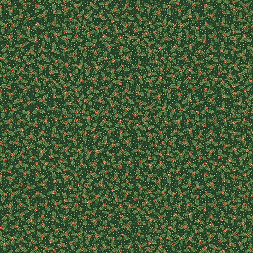 Makower Christmas Fabric Jolly Saint Nick - Image 9