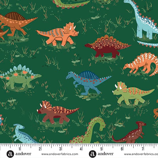 Makower Fabric Prehistoric Dinosaur - Image 10