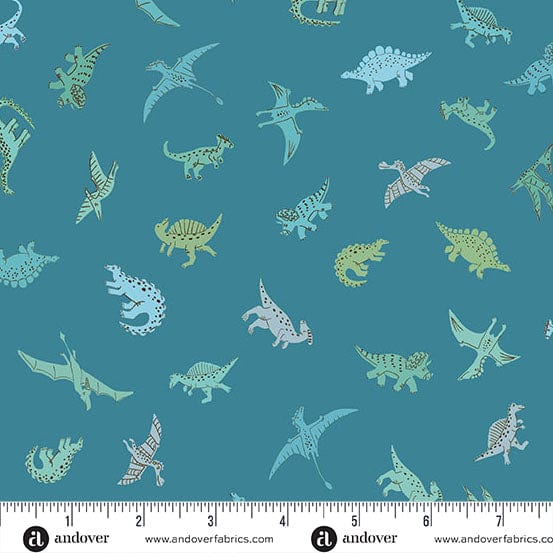 Makower Fabric Prehistoric Dinosaur - Image 15