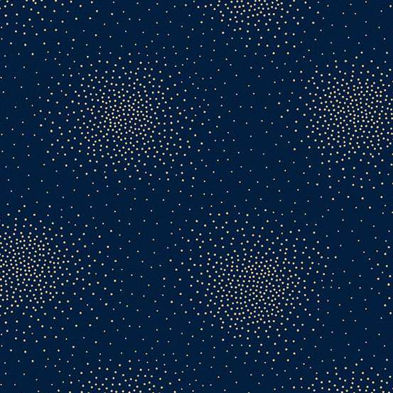 Makower Spritz Metallic Fabric - Image 16