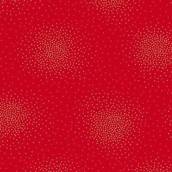 Makower Spritz Metallic Fabric - Image 4