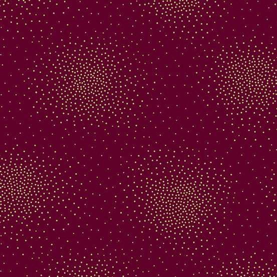 Makower Spritz Metallic Fabric - Image 6