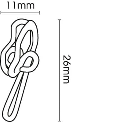 Metal Curtain Hooks - Image 3