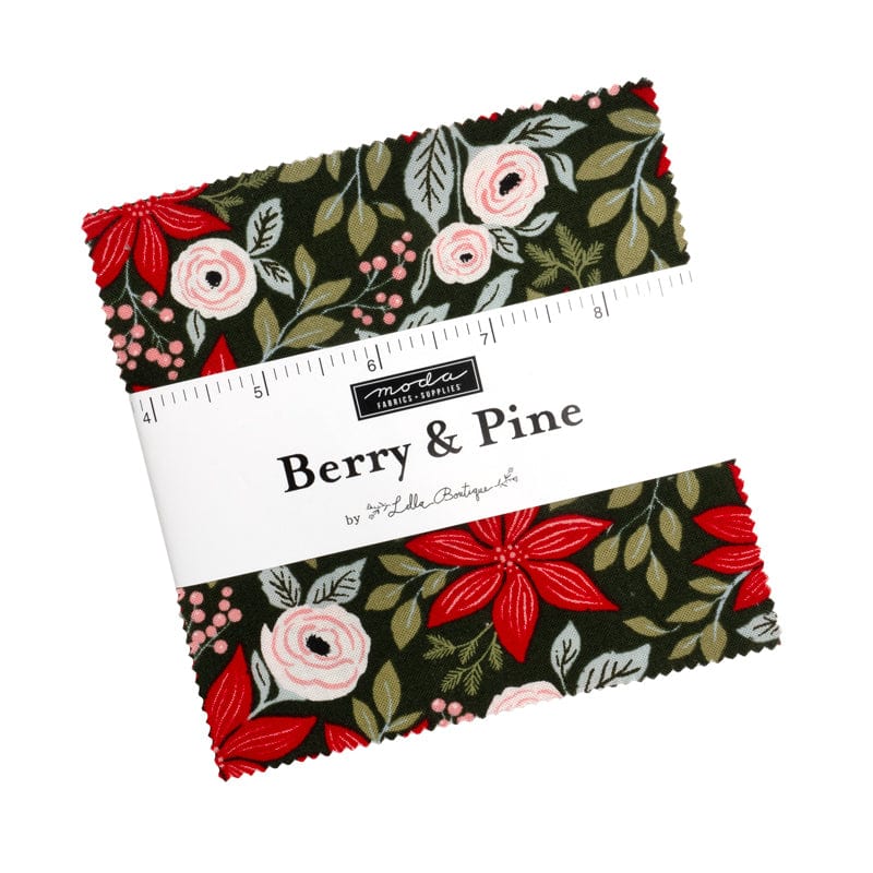 Moda Berry and Pine Charm Pack 5240PP