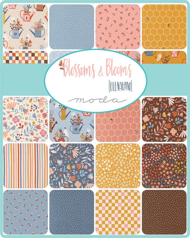Moda Blossoms And Blooms Jelly Roll - Image 2