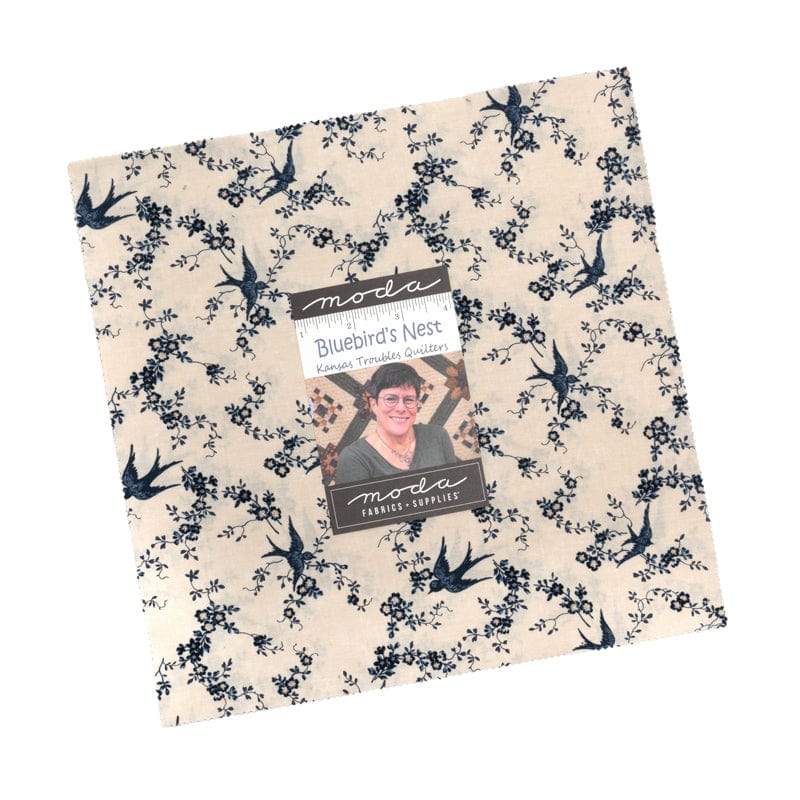 Moda Bluebirds Nest Layer Cake