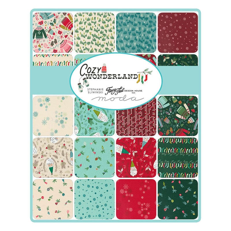 Moda Cozy Wonderland Fat Quarter Bundle 33 Piece 45590AB - Image 3