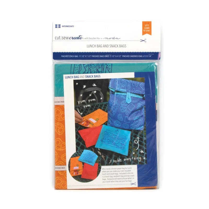 Moda Cut Sew Create - Lunch Bag Panel - Image 2