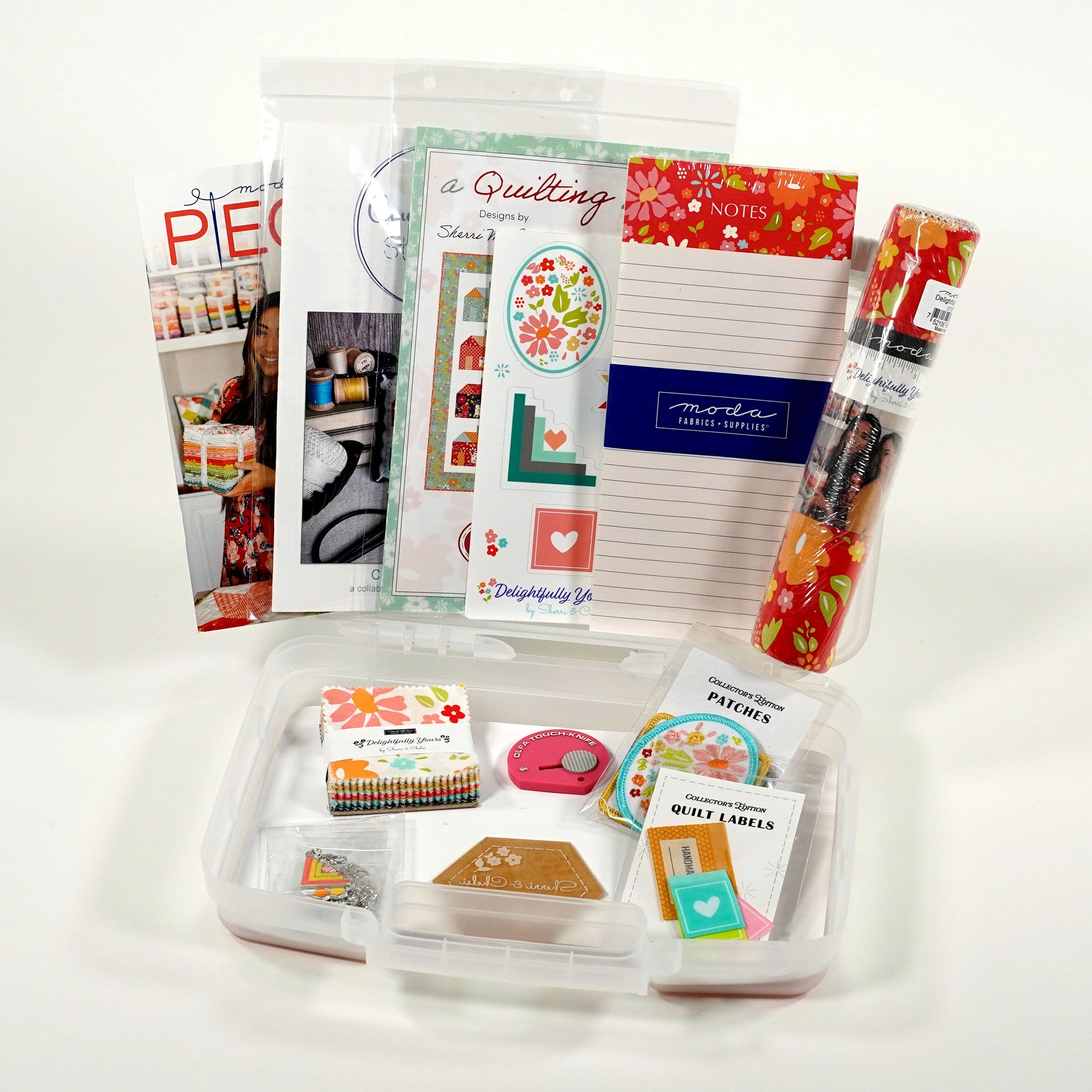 Moda Delightfully Yours Collectors Box Quilt Kit - Image 3