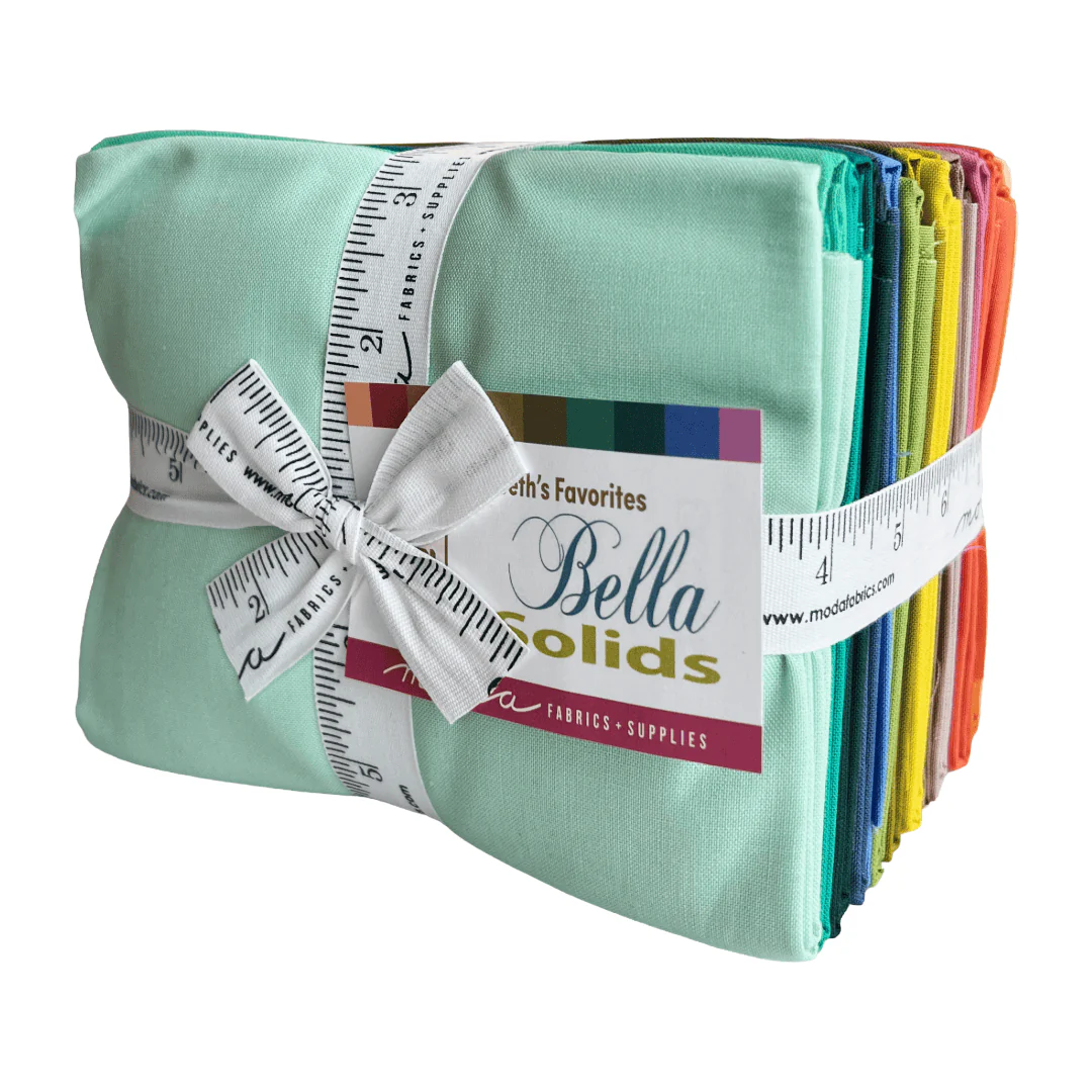 Moda Elizabeth's Favorites Bella Solids Fat Quarter Bundle 25 Piece