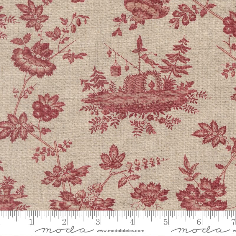 Moda Fleur De Paris Linen - Image 4