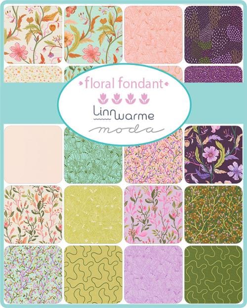 Moda Floral Fondant Fat Quarter Bundle 26 Pieces - Image 2