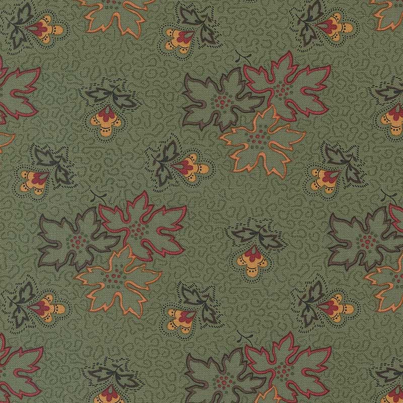 Moda Fluttering Leaves - Image 5