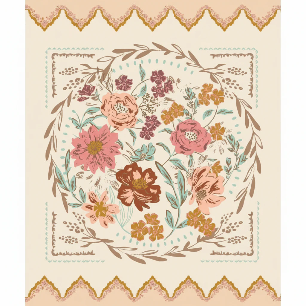 Moda Foraged Found and Hand Me Down Panel