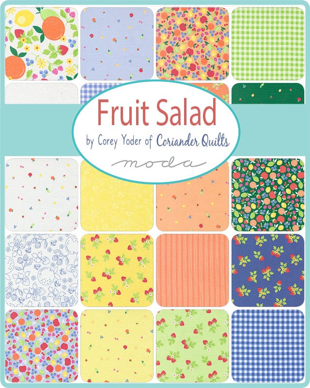 Moda Fruit Salad 40 Piece Fat Quarter Bundle - Image 2