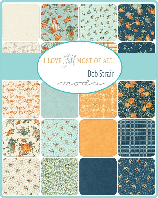 Moda I Love Fall Most Of All Layer Cake - Image 2