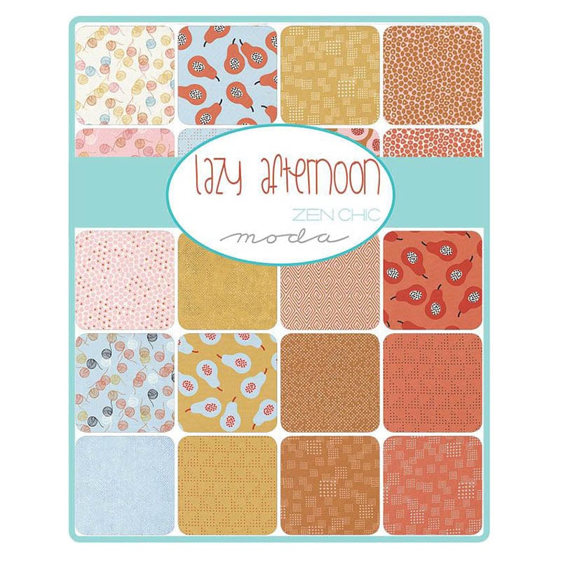 Moda Lazy Afternoon Fat Quarter Bundle 34 Piece 1780AB - Image 3
