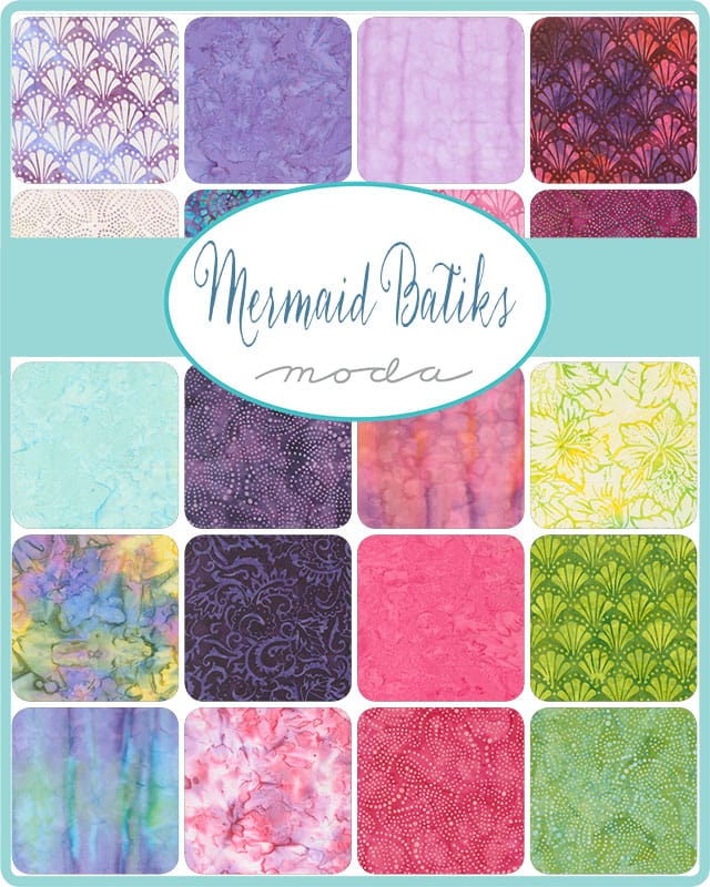 Moda Mermaid Batiks 26 Piece Fat Quarter Bundle - Image 2