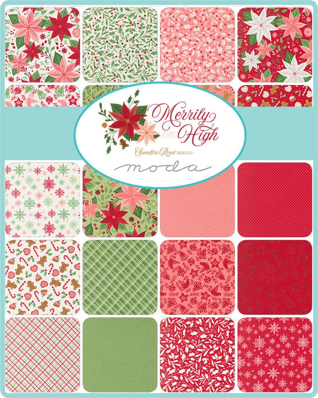 Moda Merrily On High Jelly Roll - Image 2