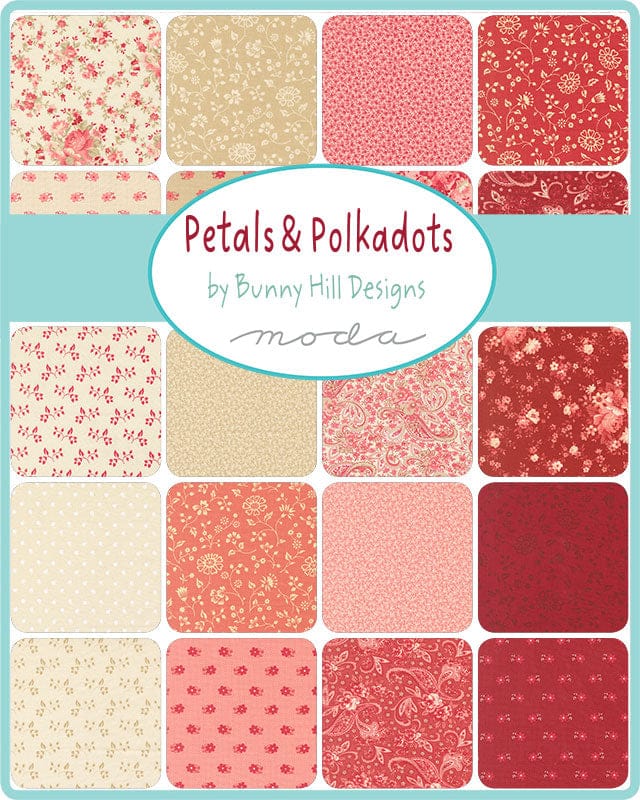 Moda Petals And Polka Dots Mini Charm Pack - Image 2