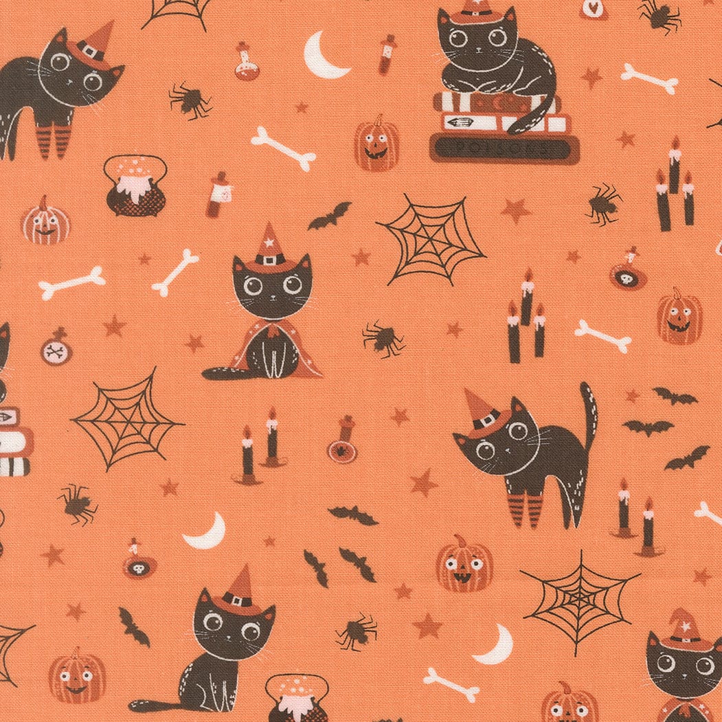 Moda Purrs and Boos Fabric - Image 2