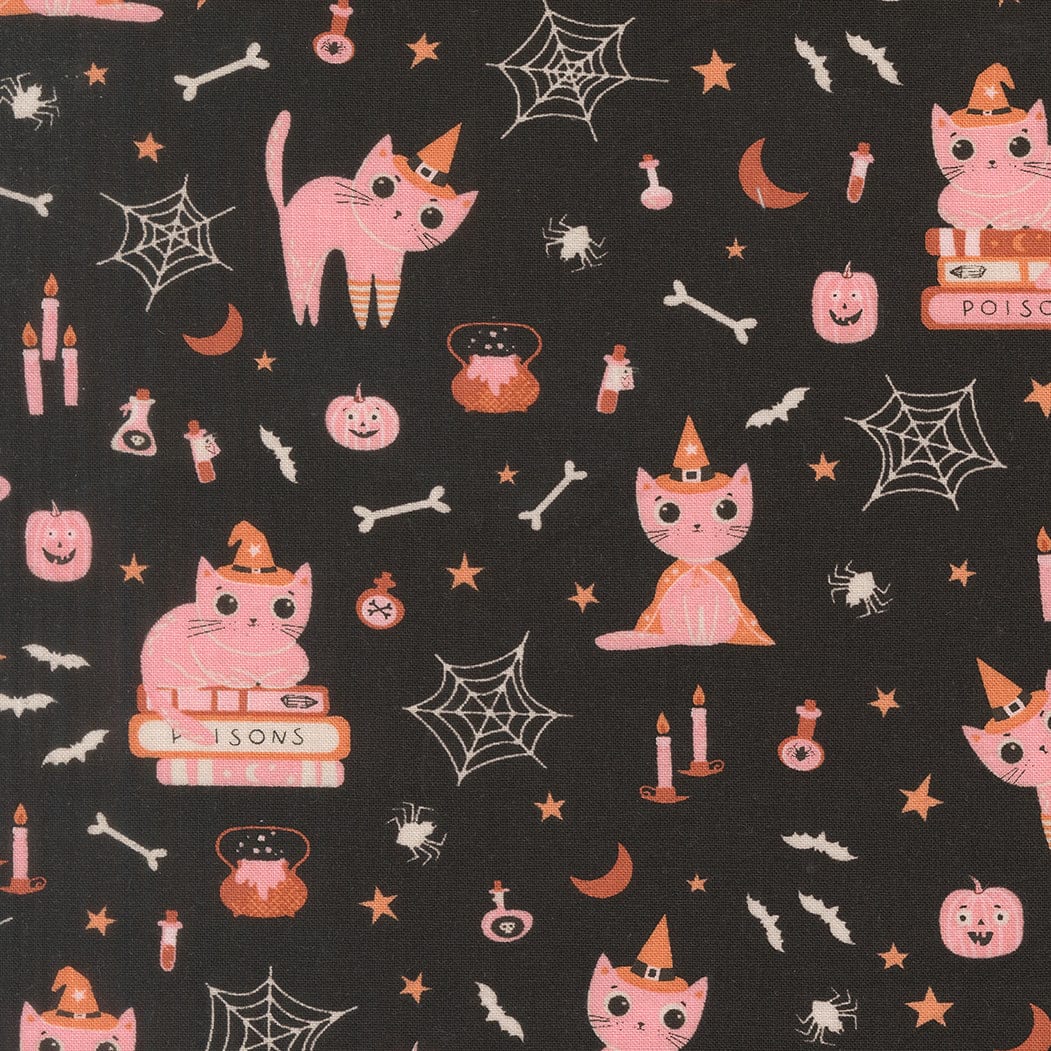 Moda Purrs and Boos Fabric - Image 3