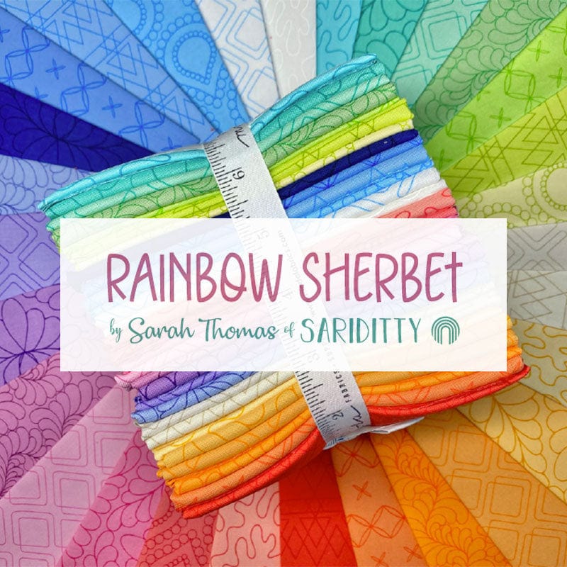 Moda Rainbow Sherbet Fabric - Image 3