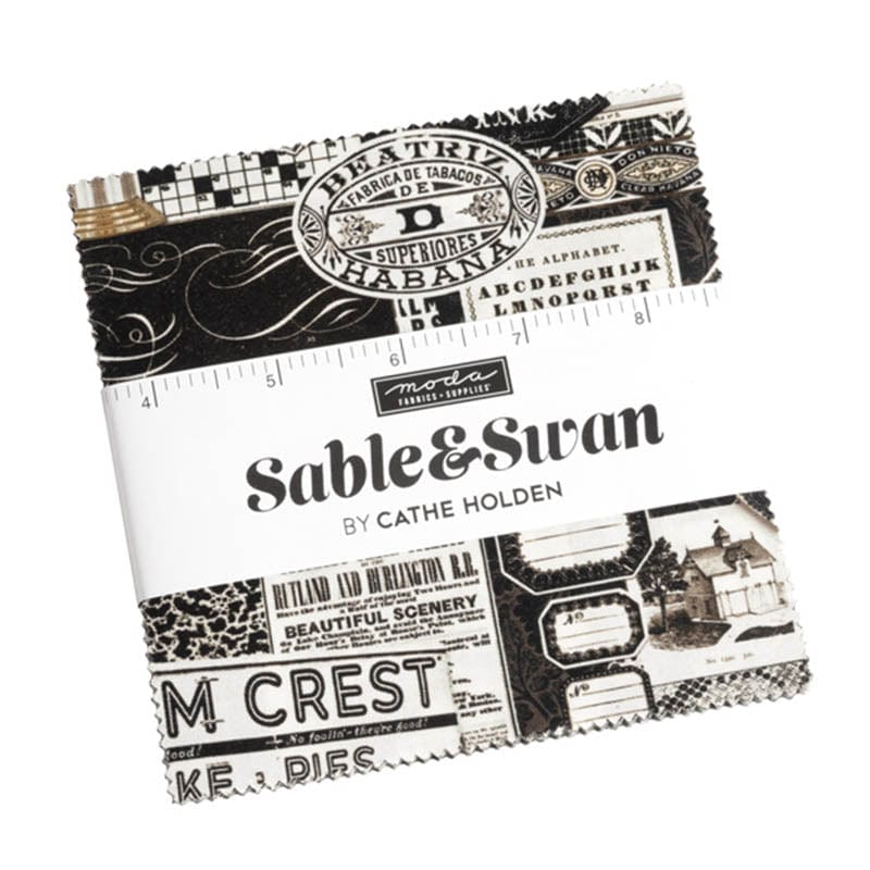 Moda Sable & Swan Charm Pack 7440PP