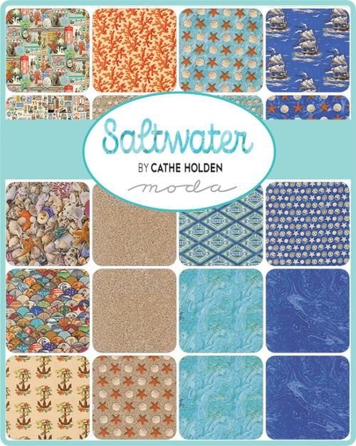 Moda Saltwater Jelly Roll - Image 2