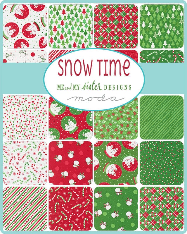 Moda Snow Time Mini Charm - Image 2
