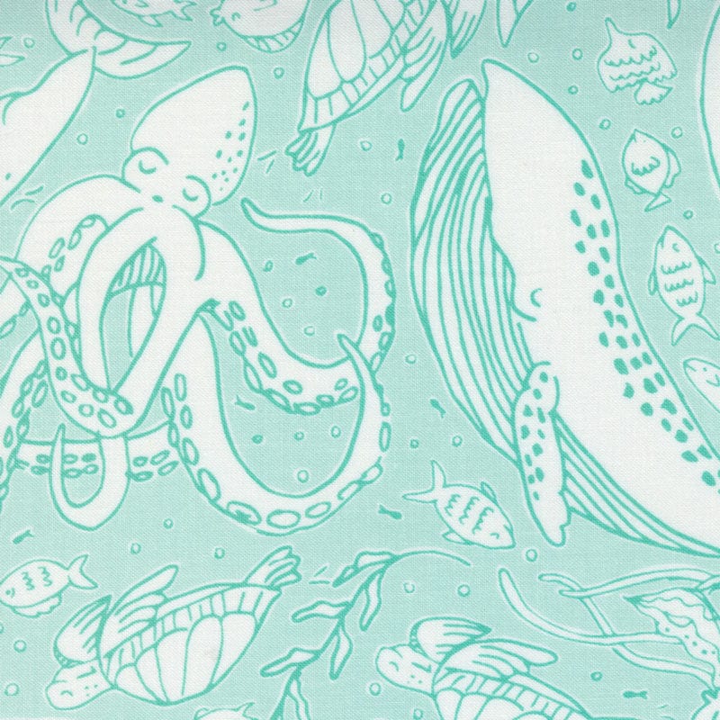Moda The Sea and Me Fabric - Image 22