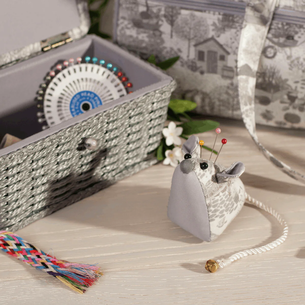 Mouse In The Garden Pincushion - Image 3