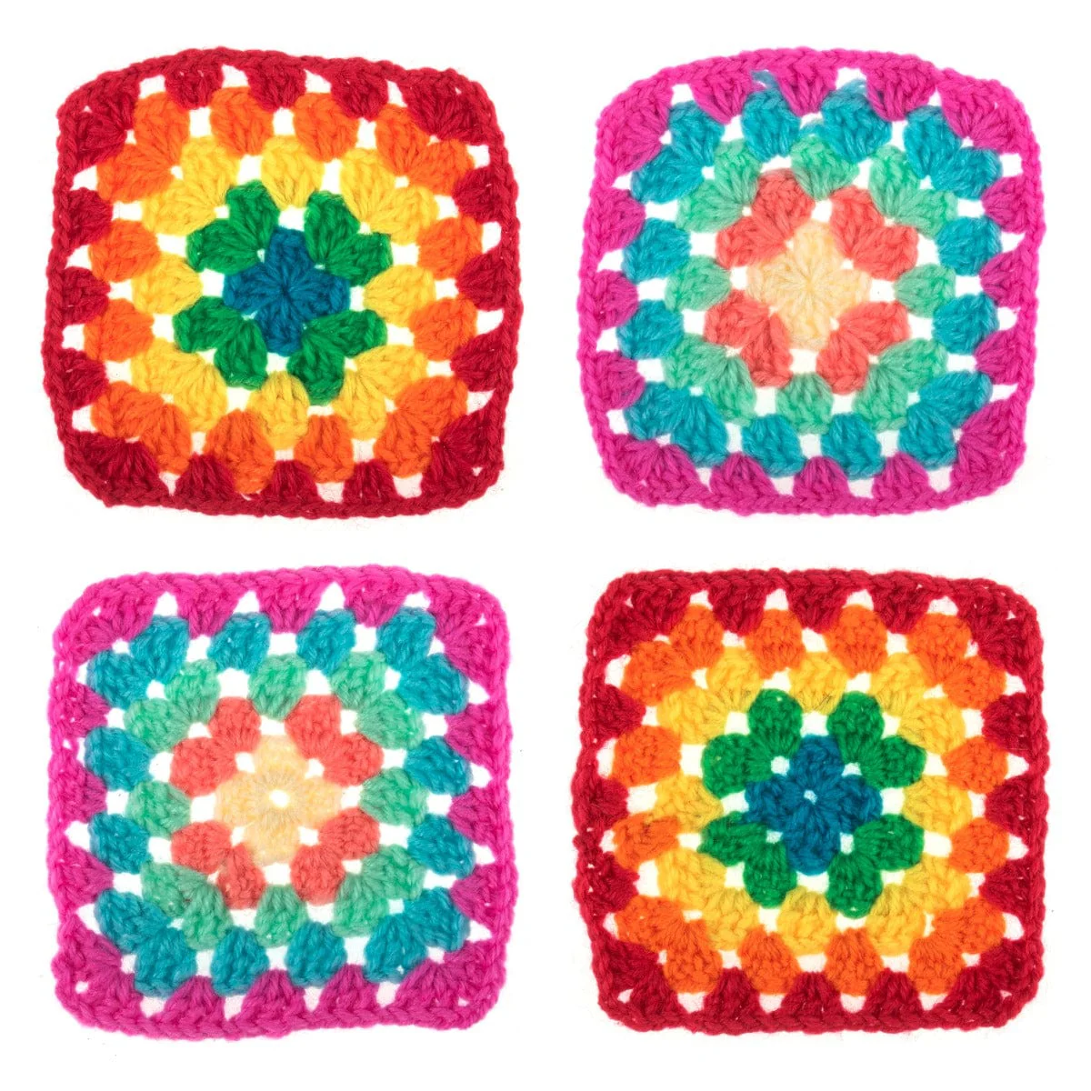 My First Crochet Kit Granny Squares - Image 3