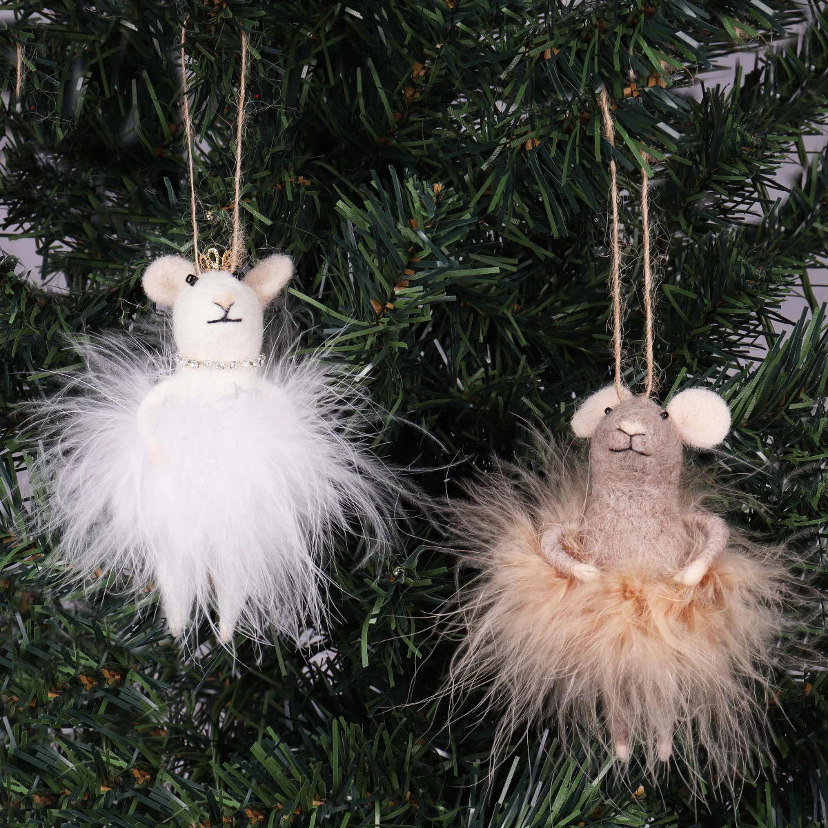 Needle Felting Kit Fairy Mice Two Pack - Image 3