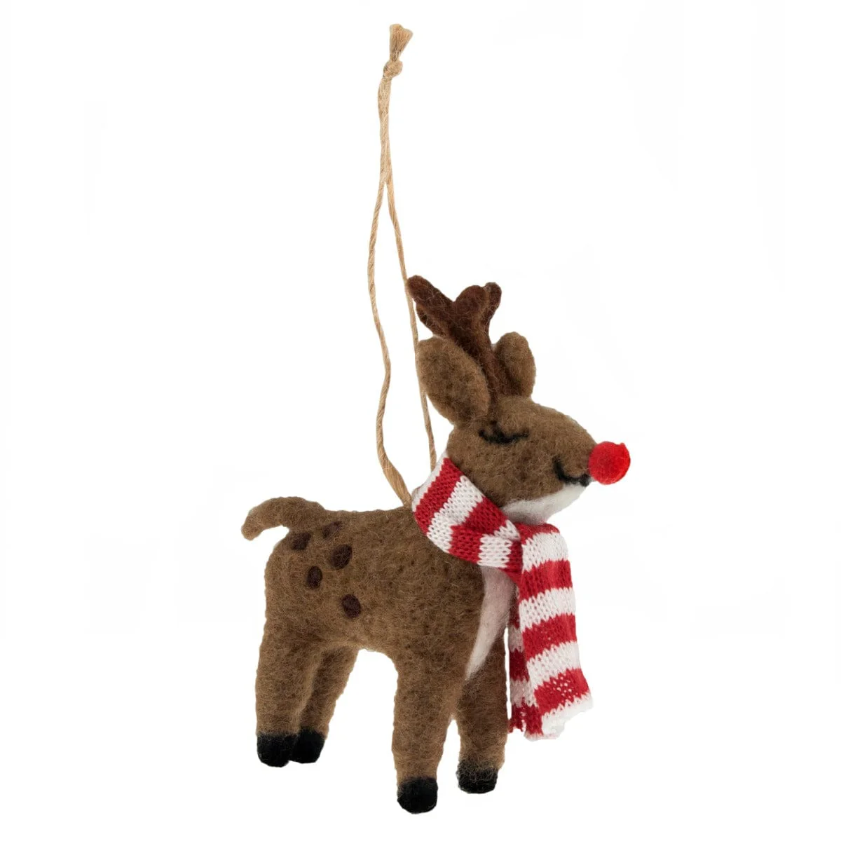 Needle Felting Kit Reindeer With Scarf - Image 2