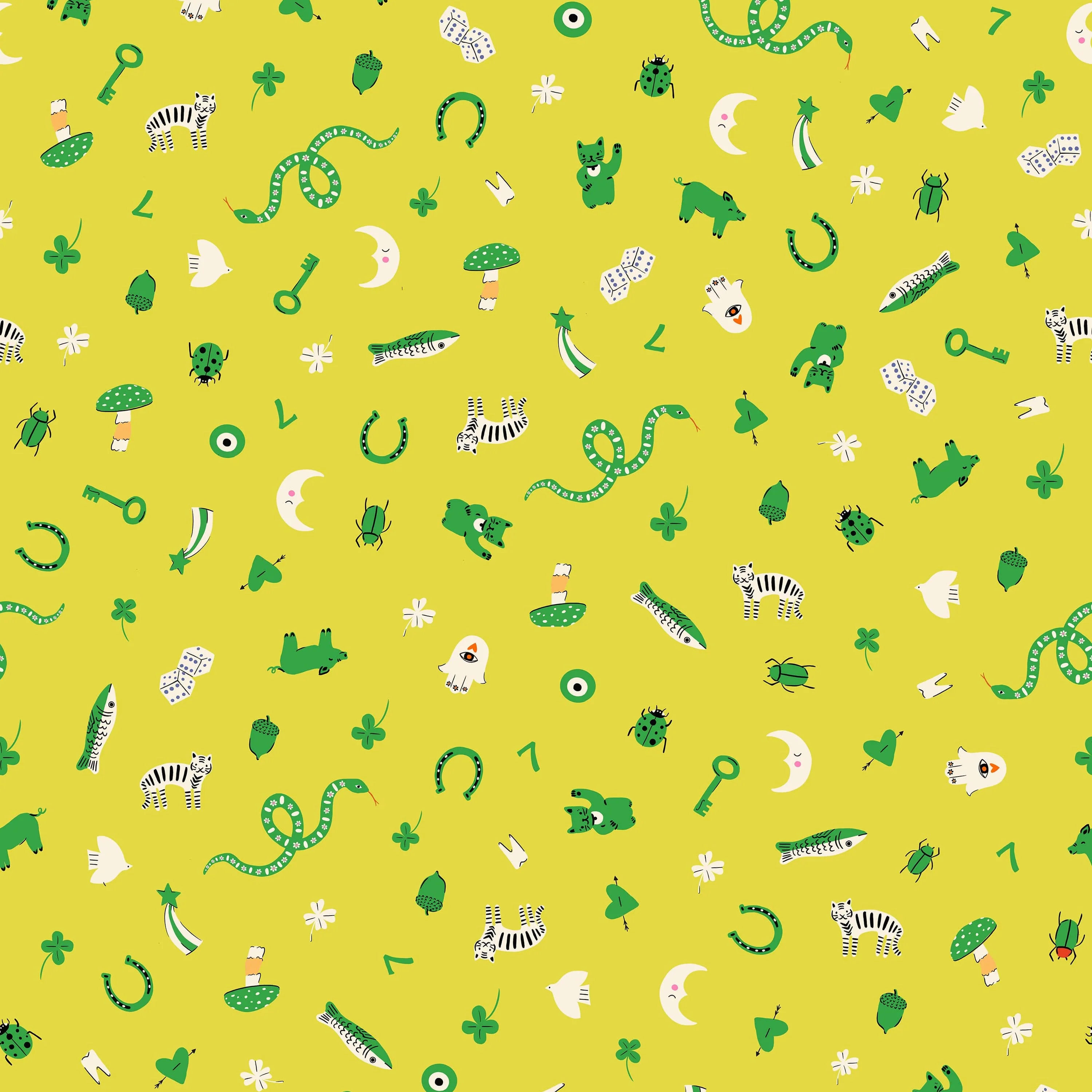 Ruby Star Society Ooh Lucky Lucky Fabric - Image 6