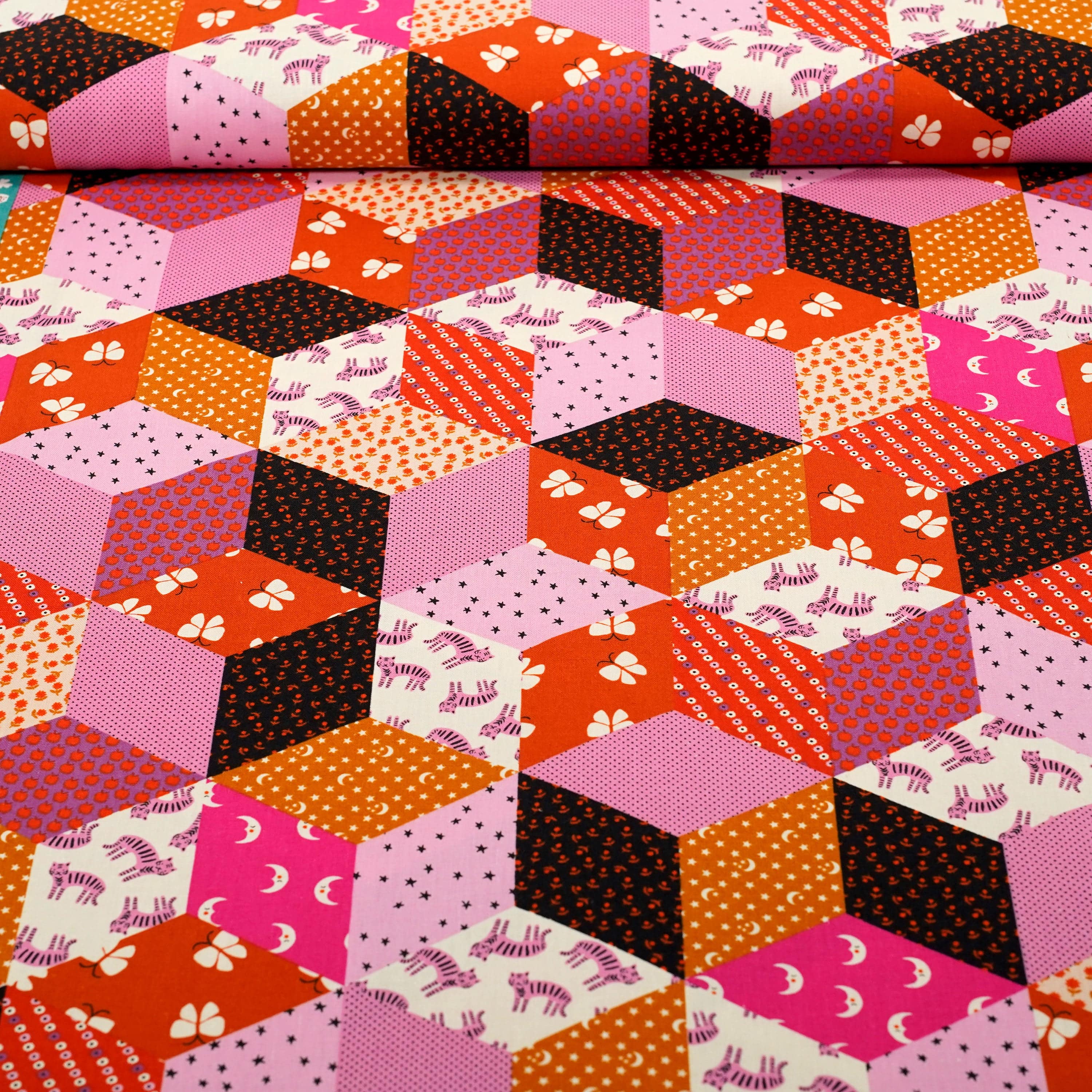 Ooh Lucky Lucky Cotton Canvas Fabric - Image 13