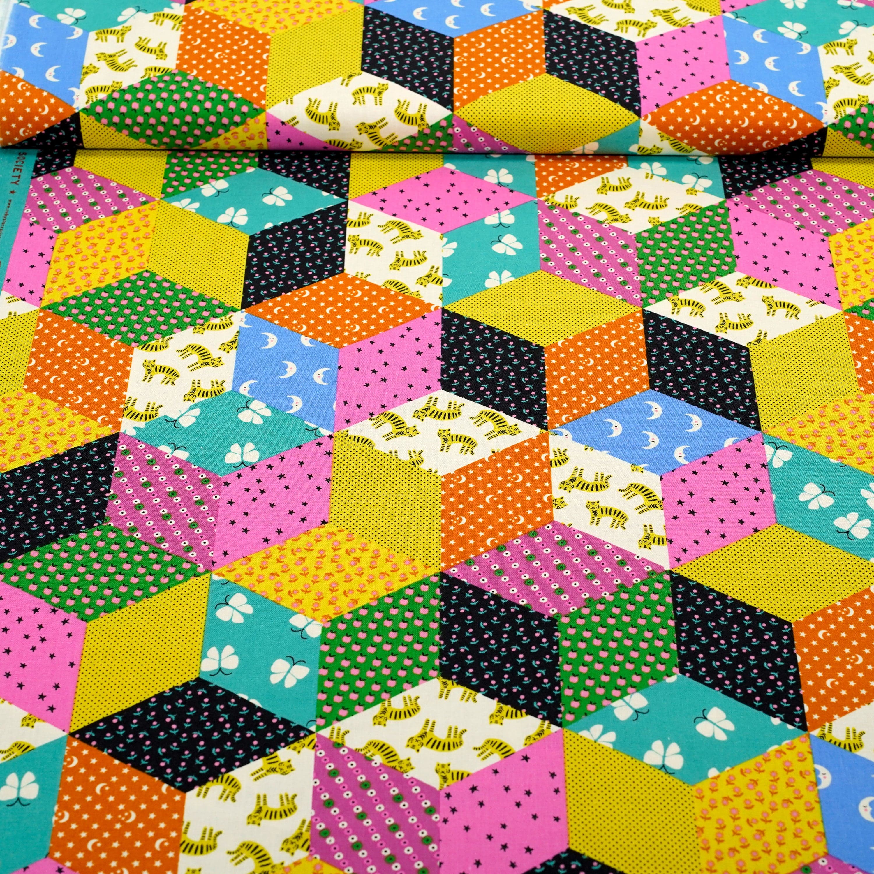 Ooh Lucky Lucky Cotton Canvas Fabric - Image 14