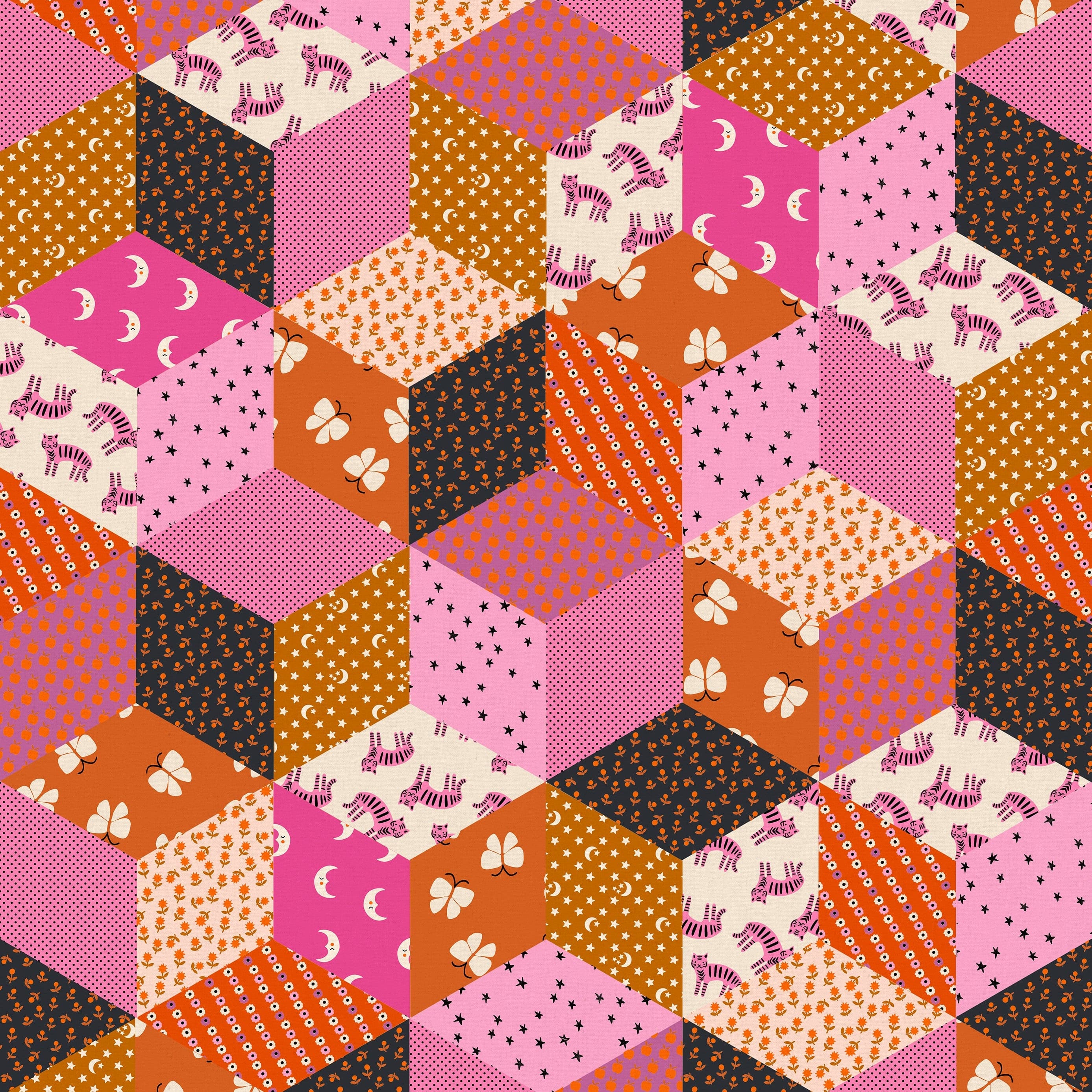 Ooh Lucky Lucky Cotton Canvas Fabric - Image 6