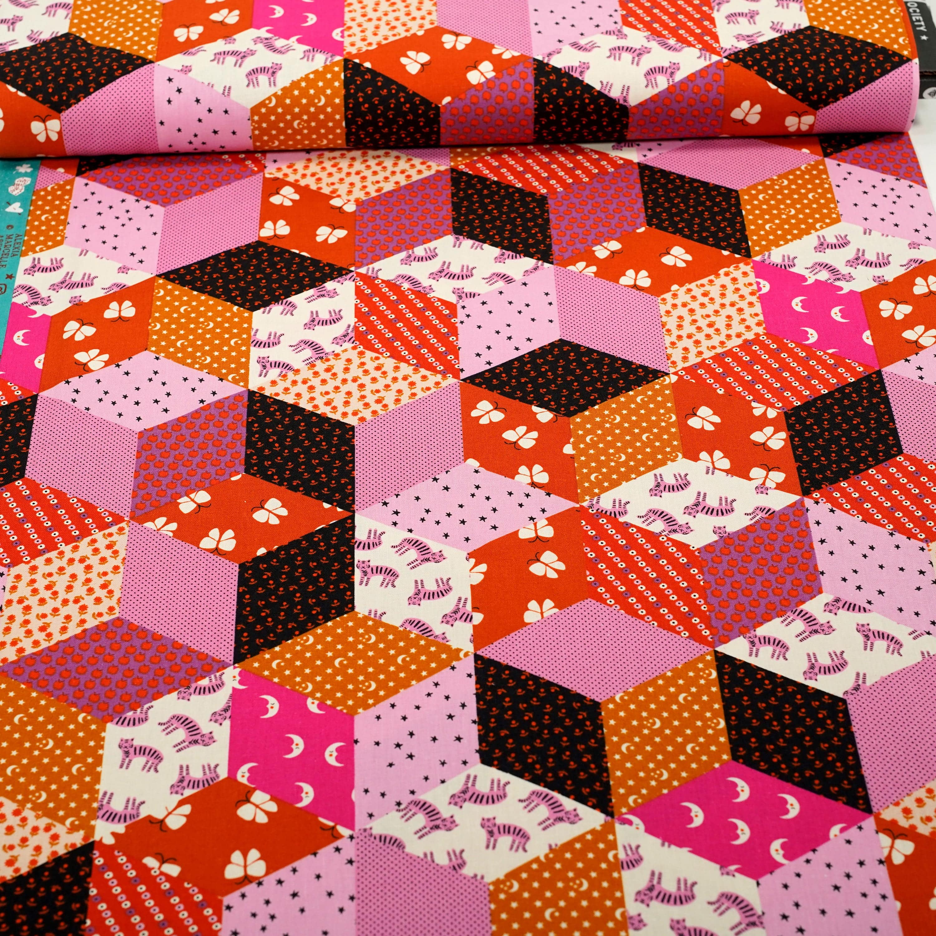 Ooh Lucky Lucky Cotton Canvas Fabric - Image 7