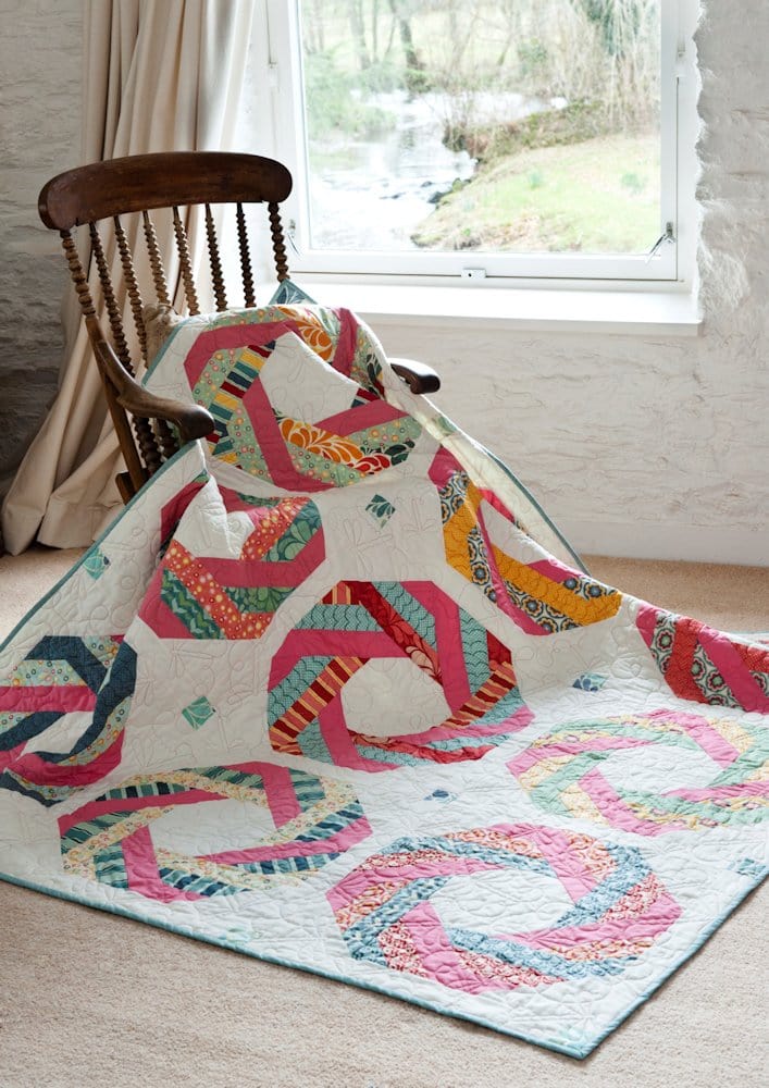 New Ways With Jelly Rolls: 12 Reversible Modern Jelly Roll Quilts: Book by Pam and Nicky Lintott - Image 9