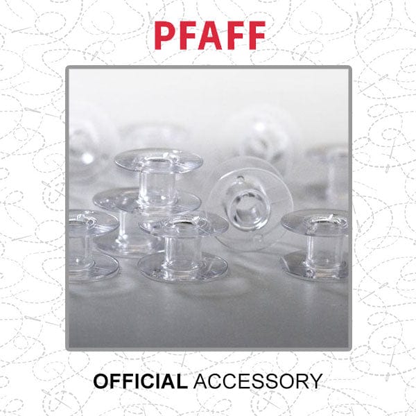 Pfaff Clear Bobbins – 10 Pack (821038096) - Image 2