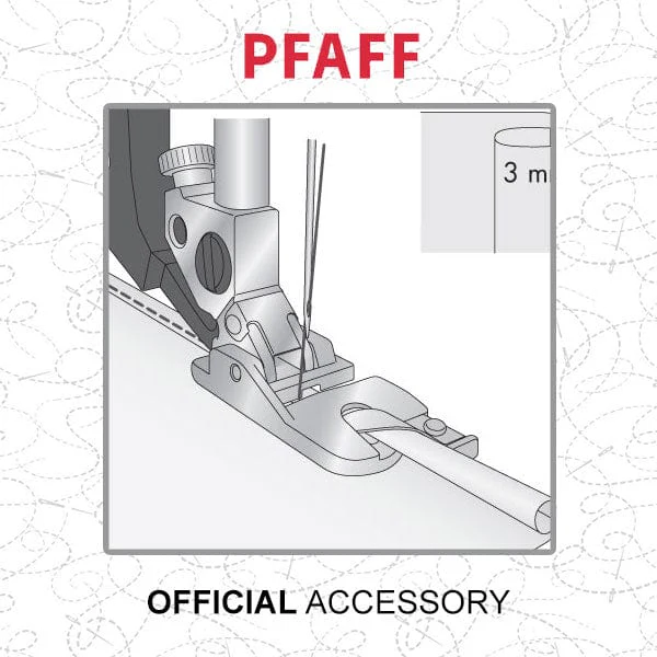 Pfaff 3mm Rolled Hem Foot For IDT System (820249096) - Image 3
